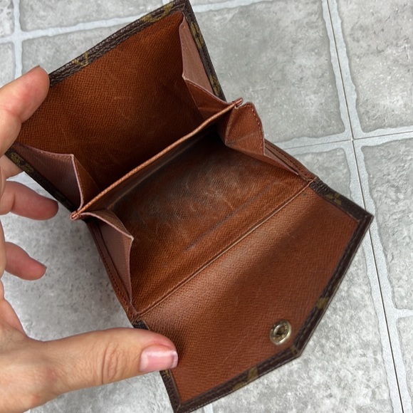 LOUIS VUITTON Porte Monnaie Viekart Credit Monogram Double-hook Wallet Auth. LV - Picture 8 of 17